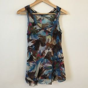 Madewell Broadway and Broome Watercolor Tank